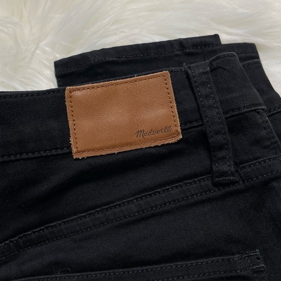 Madewell 9" High-Rise Skinny Jeans in ISKO Stay Black - Picture 4 of 7